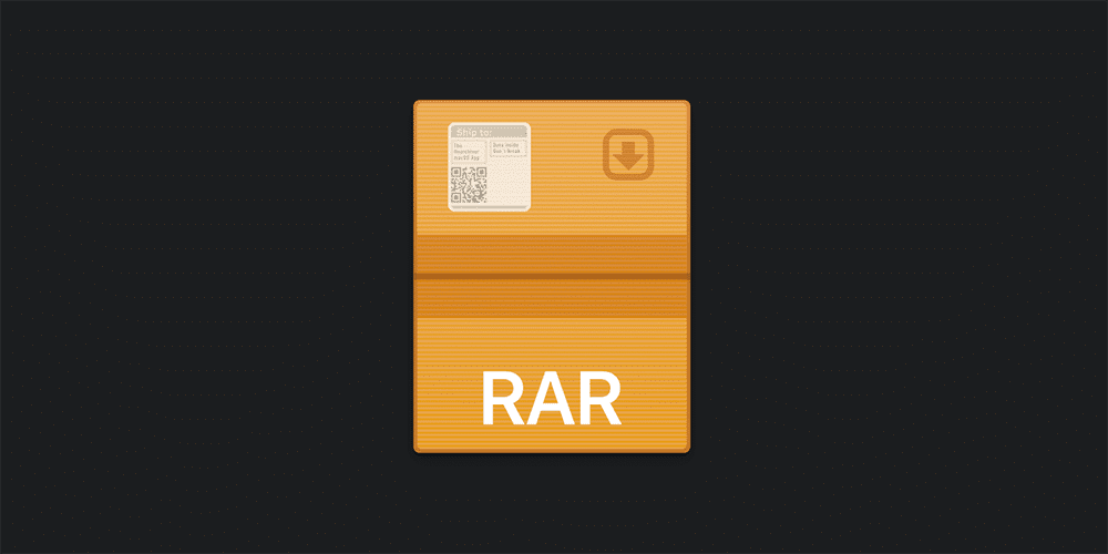 Rar file extension